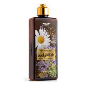 French Lavender & Chamomile Body Wash - No Parabens, Sulhphate, Silicones & Color - 250 ML
