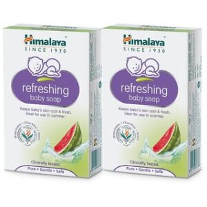 Himalaya Refreshing Baby Soap, 125g (Pack Of 2)